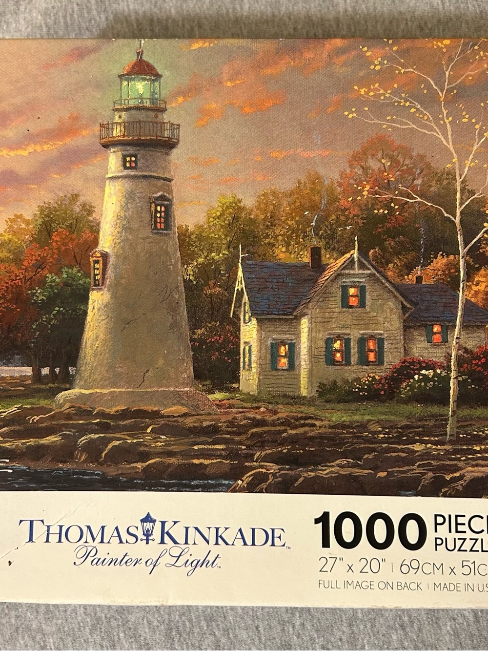 Thomas Kinkade Painter Of Light Beacon Of Hope 1000 Piece puzzle.